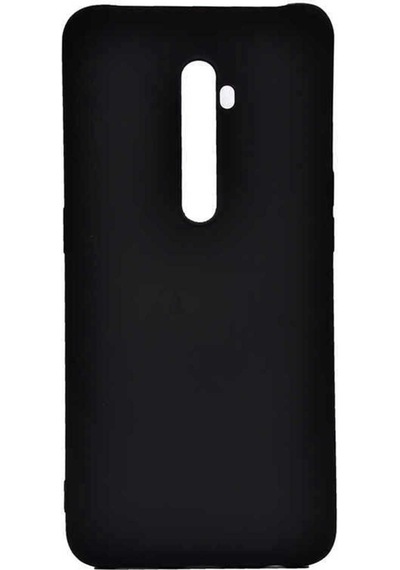 Oppo Reno 2 Kılıf Zore Premier Silikon Kapak Siyah