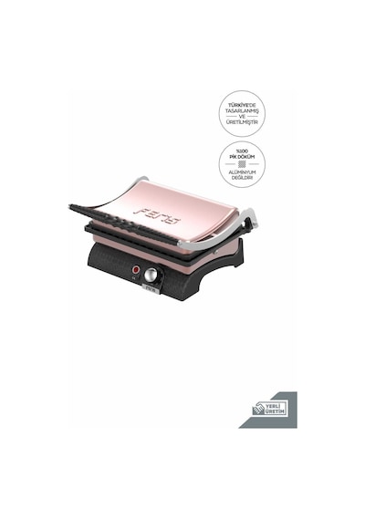 Feris FT3011 1800 W 12 Dilim Sanayi Döküm Tipi Tost Makinesi