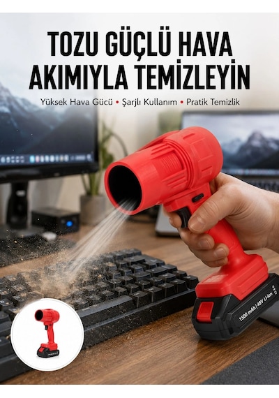 Mey İthalat Güçlü Motorlu Elektrikli Toz Alma Ve Temizleme Aleti Yeni Nesil
