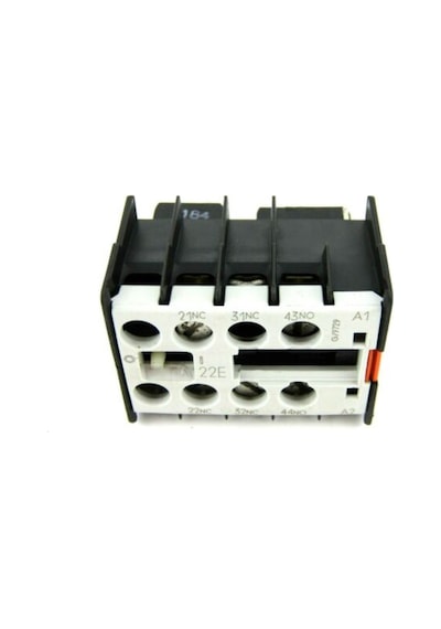 Siemens 3TX4412-1A Motor kontaktörleri için Vida Terminalli Yardımcı AnahtarBloğu 1 NA + 2 NK