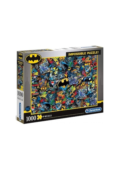 Batman 1000 Parça İmpossible Puzzle 39575 (Clementoni)