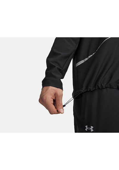 Under Armour Ua Unstoppable Woven Jacket Erkek Günlük Ceket 6014621-002 Siyah Siyah