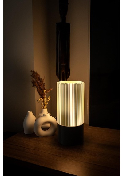 Lumo Modern Masa Lambası Ahşap Diğer