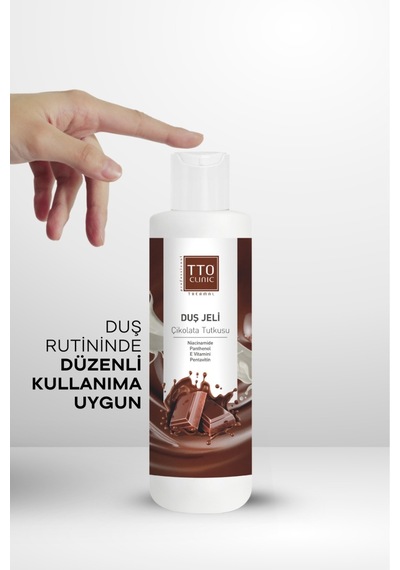 Tto Clinic Çikolata Tutkusu Duş Jeli 250 Ml - Panthenol Ile Cildinizi Onarın