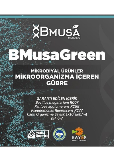 Bmusa Green 250cc Mikrobiyal Gübre 250 ML