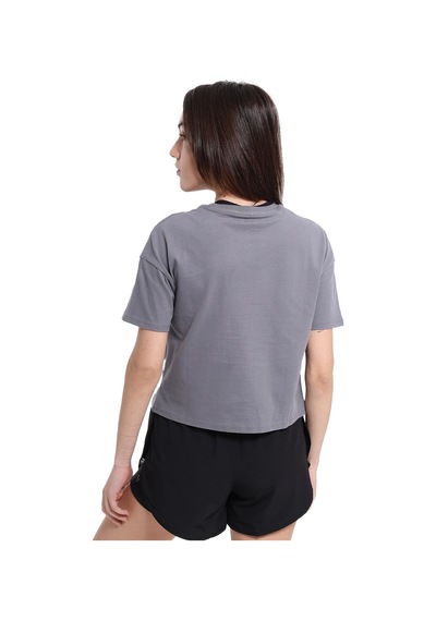 Sportive Ube Kadın Gri Günlük Stil T-shirt 25yk015-ant 1710486 Gri