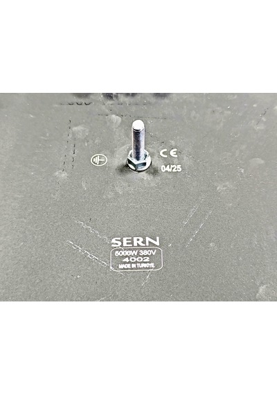 Endüstriyel Ocak Taşı 40x40cm Çembersiz 380v 5000w Square Hotplate
