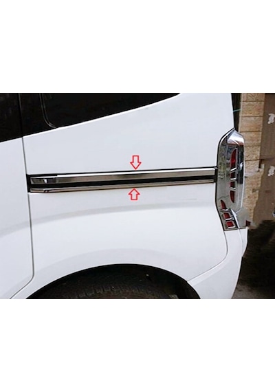 Fiat Fiorino Krom Sürgü Çıtası 4prç P.çelik 2008 Sonrası