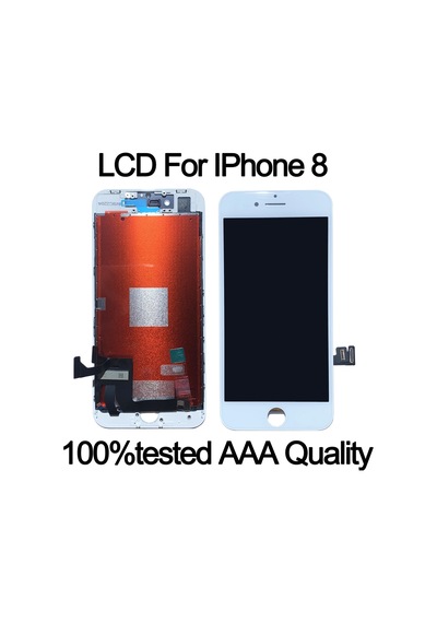 Apple Uyumlu iPhone 8 Lcd Ekran Beyaz Renk İlanı Rx4f