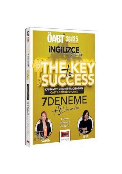 Öabt İngilizce Öğretmenliği The Keyto Succes 7 Deneme 2025 - Yargı
