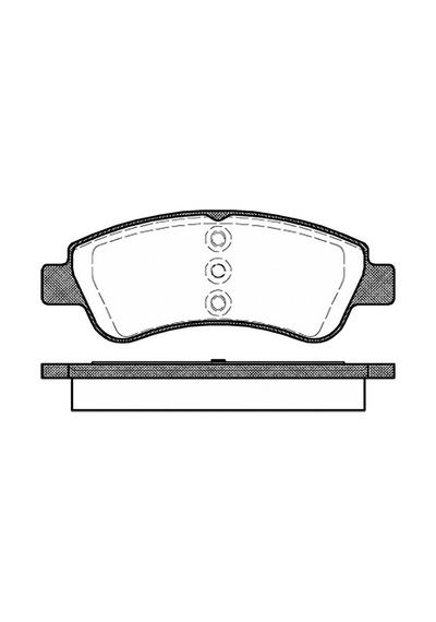 On Fren Dısk Balata Wva 23599 23954 Opel Crossland X 14- Peugeot 207 - 107 1.4 16v-1.4 Hdı 02/06-- MGA-55161