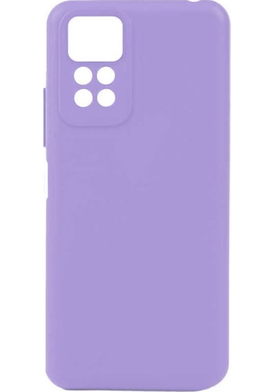 Noktaks - Xiaomi Uyumlu Xiaomi Redmi Note 11s Global - Kılıf Mat Soft Esnek Biye Silikon - Lila