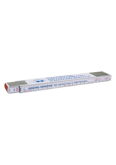 Kirschen 8202000 Ahşap Kırma Metre Marangoz Cetveli 2 Metre