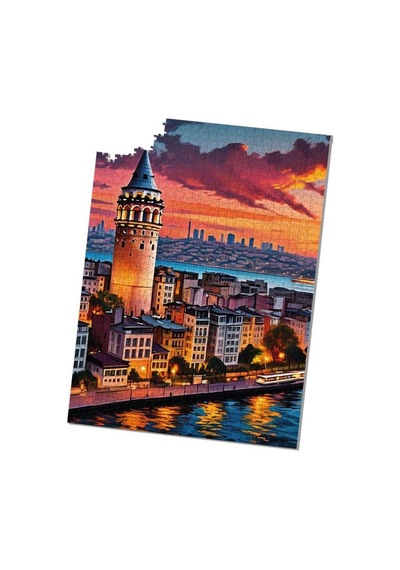 Btoys 1000 Parça Puzzle Galata Tower 9016