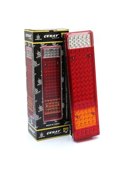 Ahmet Otomotiv 7'li Led Stop Lambası 24v 7 Fonksiyonlu Stop