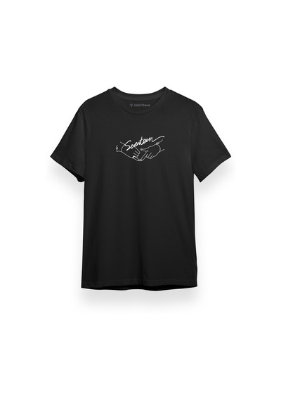 Seventeen Concert Boys Wish Siyah Kısa Kol Erkek Tshirt 001