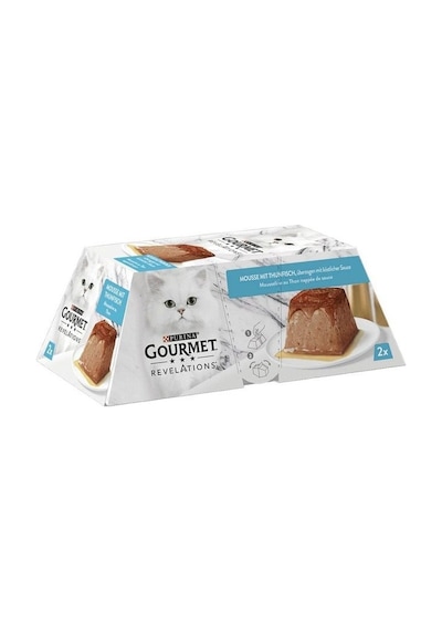 Purina Gourmet Revelations Sığır Etli Kedi Yaş Maması 2 x 57 G