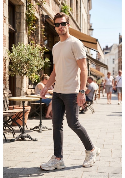 Buratti Pamuklu Slim Fit Düşük Bel Jeans Erkek Kot Pantolon 1135c87napolı Siyah
