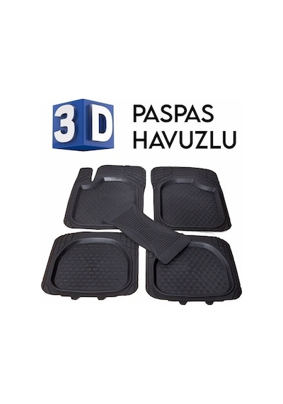Fiat Egea Uyumlu 3d Havuzlu Paspas Nkt207