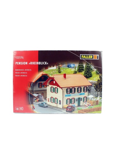 1/87 Rheinblick Pansiyonu Maketi, Faller 130596