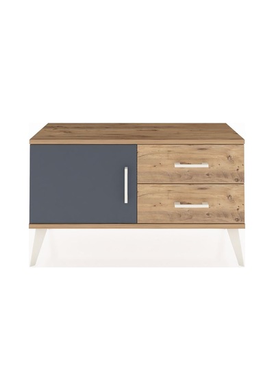 Arges Şifonyer Tek Raflı 2 Çekmeceli Tek Kapaklı 88x30x48 Çam-antrasit/çam Antrasit/çam Arges Şifonyer Tek Raflı 2 Çekmeceli Tek Kapaklı 88x30x48 Çam-antrasit/çam Antrasit/çam
