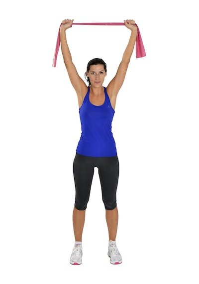 Yoga & Pilates Egzersiz Bandı Kırmızı Renk 1.5 Metre