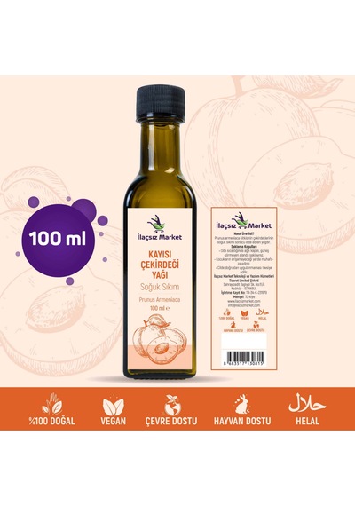 Kayısı Çekirdeği Yağı / 100 Ml