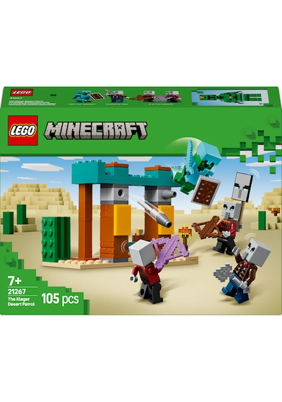 LEGO® Minecraft® Serseri Köylü Çöl Devriyesi 21267 - 7 Yaş ve Üzeri Macera Oyunları Seven Çocuklar için Yaratıcı Oyuncak Yapım Seti (105P) LEGO® Minecraft® Serseri Köylü Çöl Devriyesi 21267 - 7 Yaş ve Üzeri Macera Oyunları Seven Çocuklar için Yaratıcı Oyuncak Yapım Seti (105P)