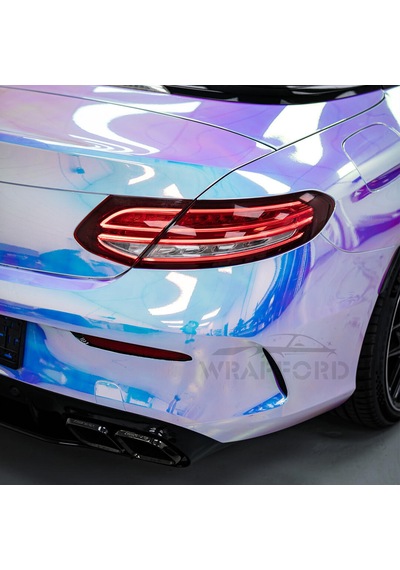Hologram Araç Motor Kaplama Malzeme - Trim - Direk - Tavan Kaplama Kaliteli Folyo 152cm X 100cm Sarı