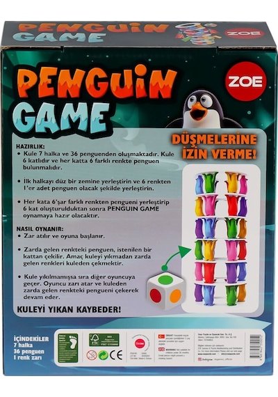 35005 Zoe Penguin Tower Denge Oyunu