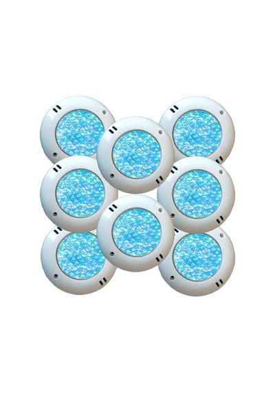 Tenda 8 Watt Smd Led Turkuaz Mini Sıva Üstü Havuz Lambası 8 Adet