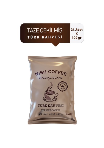 Nish Coffee Türk Kahvesi 24 x 100 G