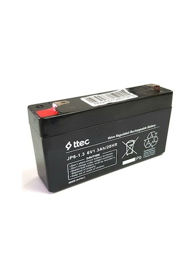 Ttec Plus 6v 1.3ah Bakımsız Kuru Akü