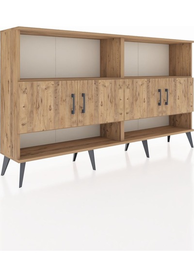 Arges Konsol 4 Raflı 4 Kapaklı 176x30x99 Çam-çam/antrasit Çam-çam/antrasit Arges Konsol 4 Raflı 4 Kapaklı 176x30x99 Çam-çam/antrasit Çam-çam/antrasit