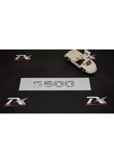 S500 Bagaj Krom Metal 3M 3D Yazı Logo