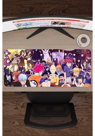 Death Parade Anime V2 - 70x30 Xl Gaming Kauçuk Kaymaz Taban Mouse Pad Fare Altlığı