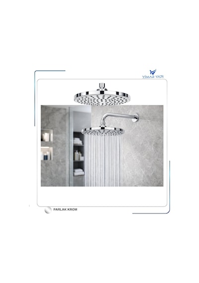 Tepe Duşu Mds A3364001yp Krom Kaplama
