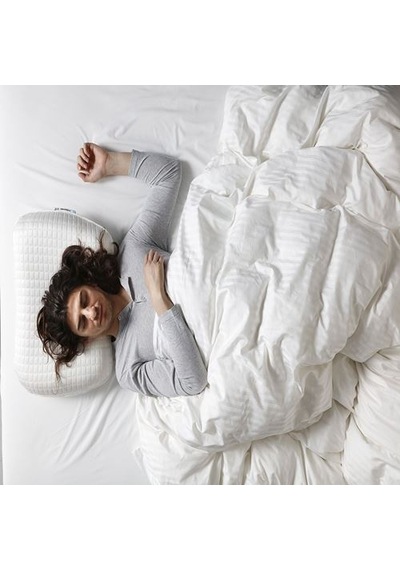 Ikea Klubbsporre Ergonomik Yastık, Beyaz, 44x56 Cm, Soğuk Tutan Ürün / Çok Yönlü