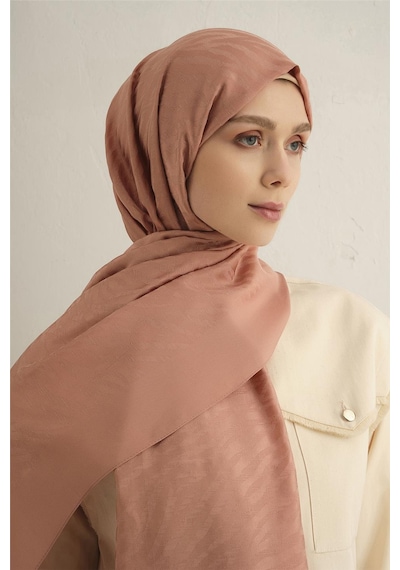 Armine Pamora Zebra Desen Şal 1 37 Pembe