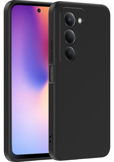 Xiaomi Redmi 15 Kılıf Mkst Mara Lansman Kapak - Siyah Siyah