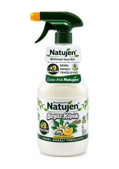 Sgs Natujen N-101 Bitkisel İçerikli Genel Amaçlı Temizleyici - Limon Ferahlığı X9 Factor 1000 Ml- 12'li Paket