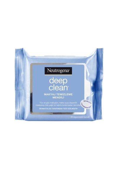 Deep Clean Makyaj Temizleme Mendili 25 Adet