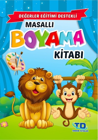 Masallı Boyama Kitabı
