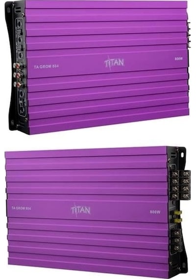 Magicvoice Titan-804 4 Kanallı Max 1600 Watt Oto Amfi-anfi Diğer