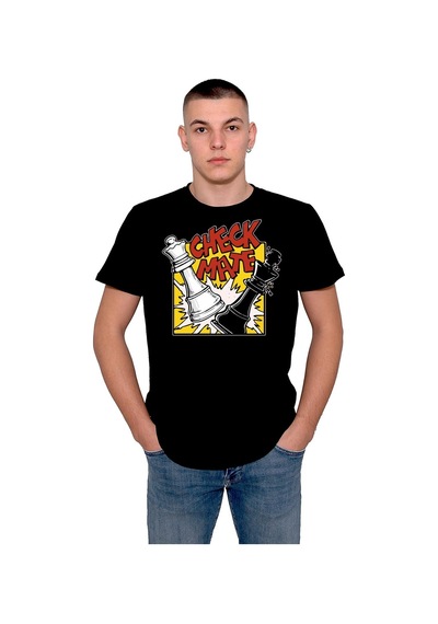 Check Mate Santranç Şahmat Piyon At Fil Tişört Unisex T-shirt 001