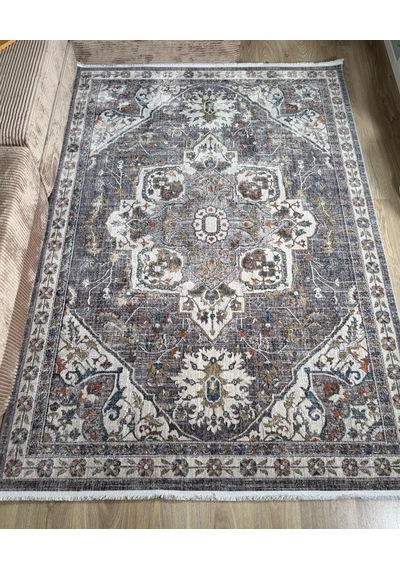 Andromeda Halı Valencia Serisi 0bı02c Salon Oturma Yatak Odası Halısı Gri