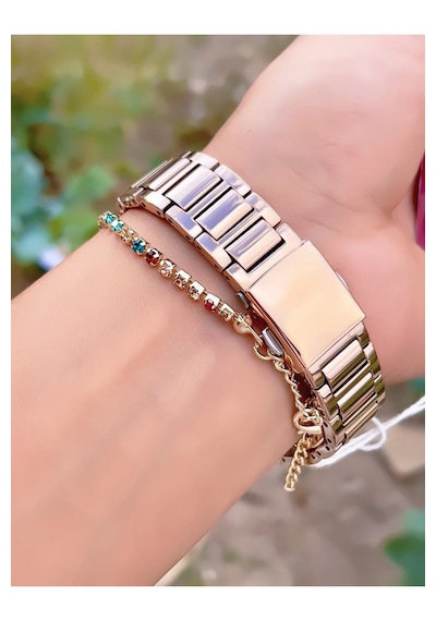Ferrucci Fc55135 Zirkon Taşlı Kasa Çelik Özel Seri Kadın Kol Saati Rose Gold