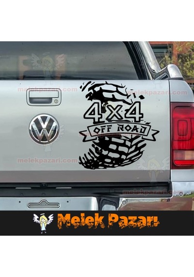 Off Road 4X4 Lastik Izi Araba Sticker Off Road 4X4 Lastik Izi Araba Sticker