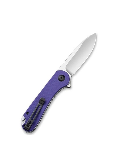 Civivi Purple G10 Handle Satin Finished D2 Blade Kamp Çakı Mor