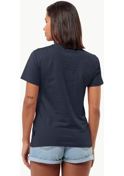 Jack Wolfskin Discover Heart Kadın T-shirt-1809701 001